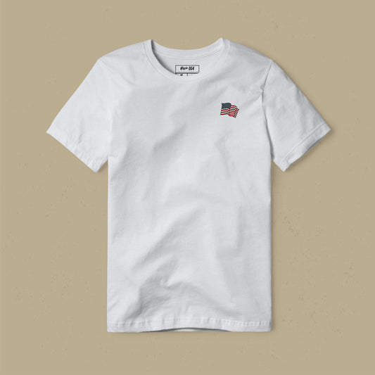 Americana Bold Freedom Tee White