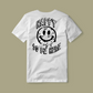 HIPPIE Happy To Be Here White T-Shirt - HIPPIE Official