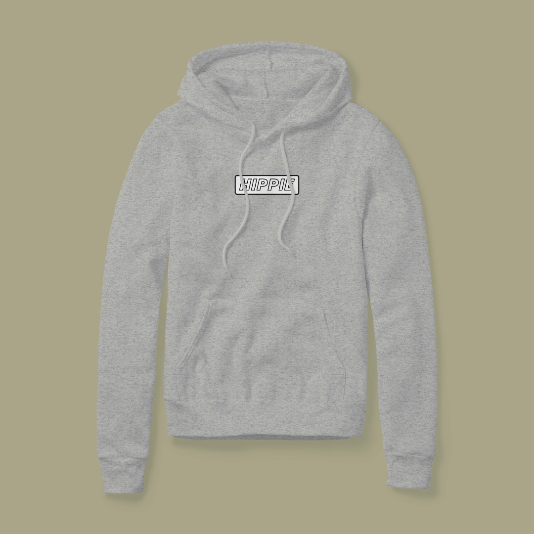 Happy To Be Here Sport Grey Hoodie HIPPIE Official