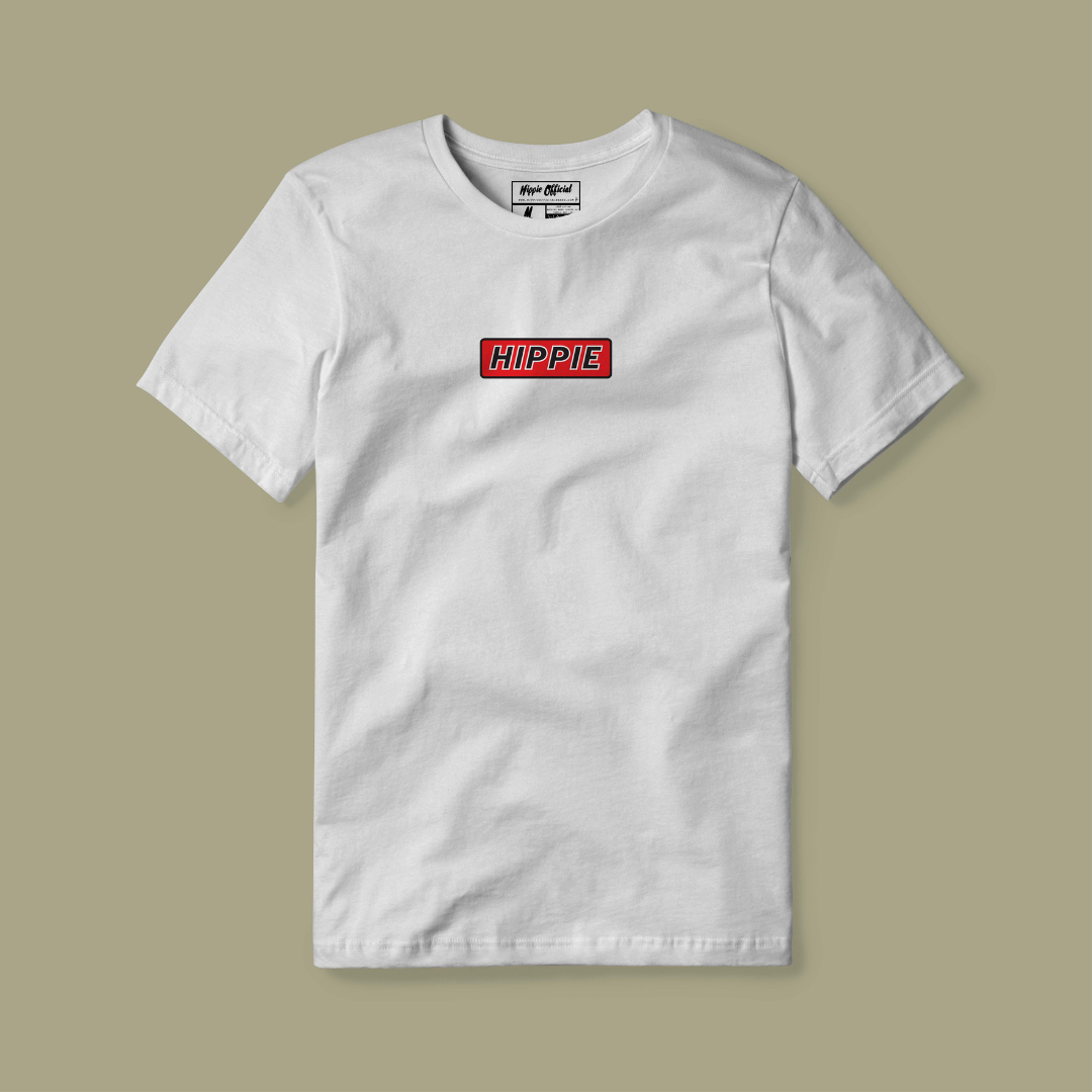 HIPPIE OG Logo White T-Shirt - HIPPIE Official